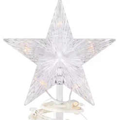 Clearance Pre-Lit Clear Spiral Tree, 3 ft. Outdoor Christmas Decorations