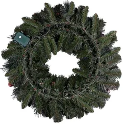 Online Pre-Lit Crestwood Gold Spruce Christmas Wreath Christmas Wreaths