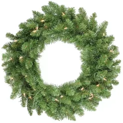 Outlet Pre-lit Eastern Pine Wreath Christmas Wreaths