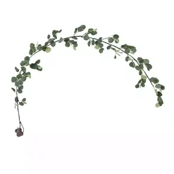 Outlet Pre-Lit Eucalyptus Battery Operated Garland Arrangements & Greenery