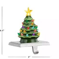 Sale Pre-Lit Evergreen Christmas Stocking Hanger Christmas Stockings & Stocking Holders