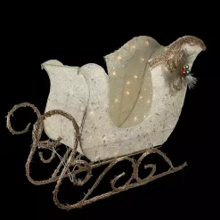 Hot Pre-Lit Sleigh Decoration Outdoor Christmas Decorations