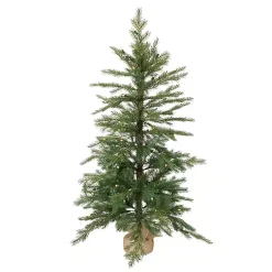 Sale Pre-lit Pinecone Christmas Tree in Burlap Sack Christmas Arrangements & Garland