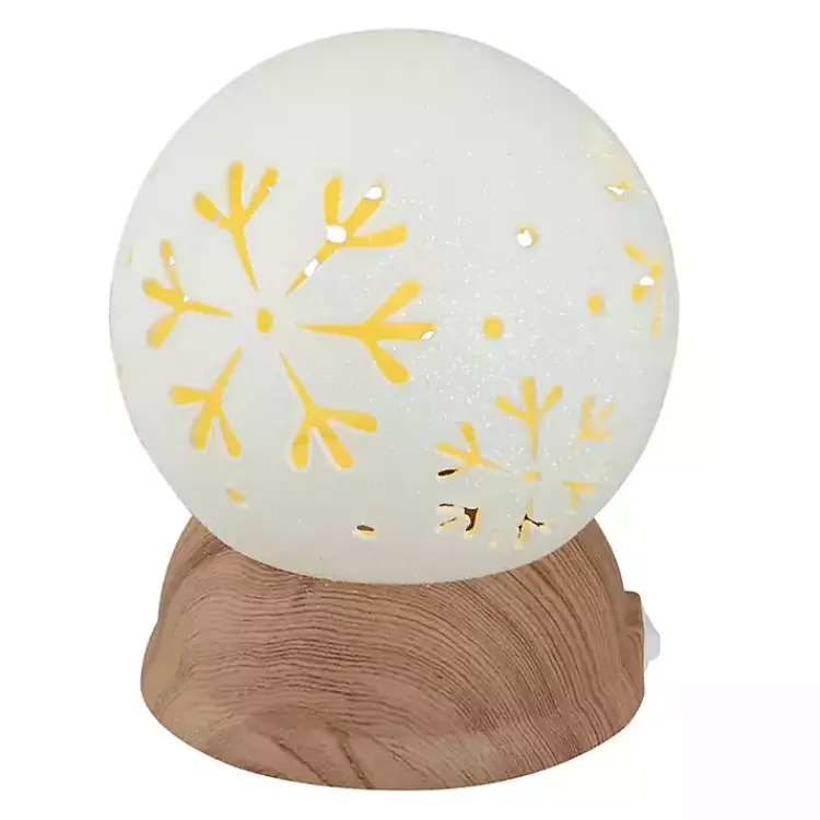 Sale Pre-Lit Snowflake Christmas Snow Globe Christmas Decorations