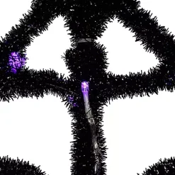 Discount Pre-Lit Spider and Web Outdoor Decoration Halloween