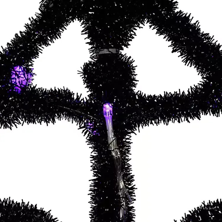 Discount Pre-Lit Spider and Web Outdoor Decoration Halloween