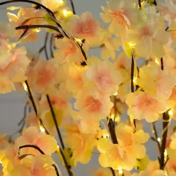 New Pre-Lit Warm LED Cherry Blossom Tree, 5 ft. Trees & Topiaries