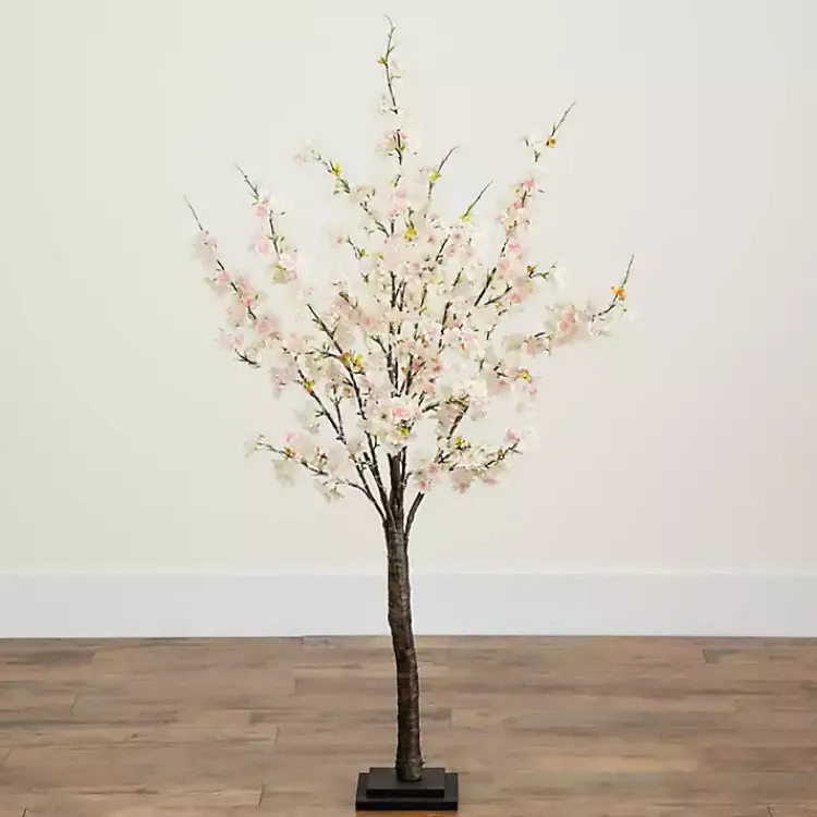Sale Pre-Lit Warm LED Cherry Blossom Tree, 4 ft. Trees & Topiaries