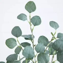 Online Pre-Lit Warm LED Eucalyptus Plant, 5 ft. Trees & Topiaries