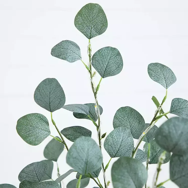 Online Pre-Lit Warm LED Eucalyptus Plant, 5 ft. Trees & Topiaries