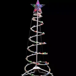 Best Pre-Lit White Spiral Christmas Tree, 3 ft. Outdoor Christmas Decorations