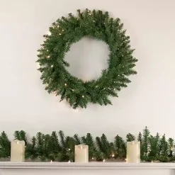 Hot Pre-Lit Winona Fir Wreath Christmas Wreaths