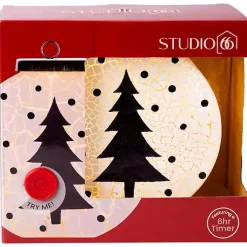 Online Pre-Lit Winter Shadow Tabletop Luminaria Christmas Decorations
