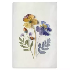 Kirklands Home Canvas Art|Pressed Flower Memories III Canvas Art Print