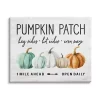 Online Pumpkin Patch Farmhouse Canvas Art Print Fall
