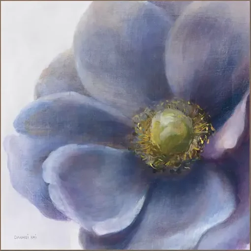 Kirklands Home Canvas Art|Purple Anemone Framed Canvas Art