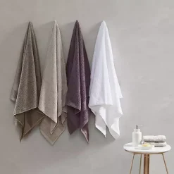 Kirklands Home Bath Towels|Egyptian Cotton 6-pc. Towel Set Purple