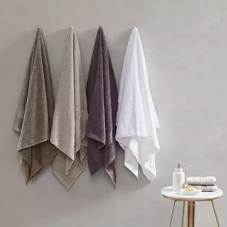Kirklands Home Bath Towels|Egyptian Cotton 6-pc. Towel Set Purple