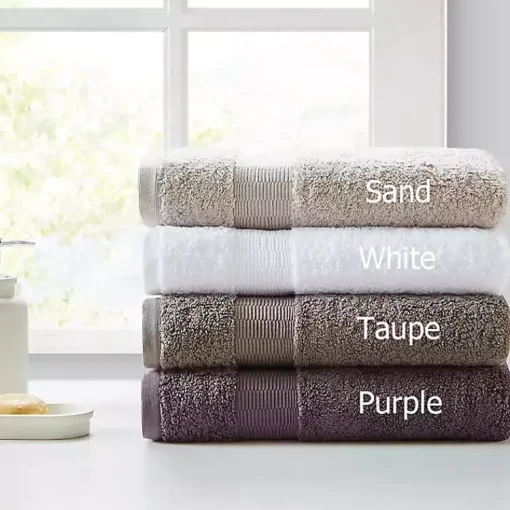 Kirklands Home Bath Towels|Egyptian Cotton 6-pc. Towel Set Purple