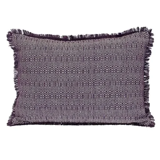 Best Woven Stripes Fringe Lumbar Pillow Pillows