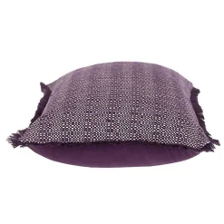 Best Woven Stripes Fringe Lumbar Pillow Pillows