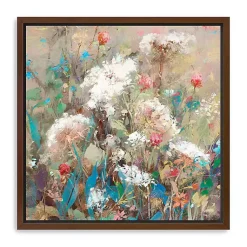 Kirklands Home Framed Art|Queen Ann's Garden Framed Canvas Art Print