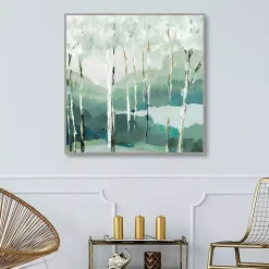 Kirklands Home Canvas Art|Quiet Birch Forest II Framed Canvas Art Print