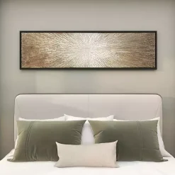 Kirklands Home Canvas Art|Radial Sunburst Framed Canvas Art Print