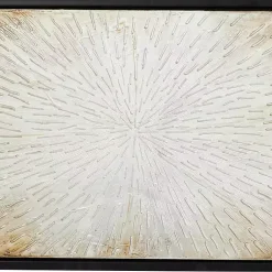 Kirklands Home Canvas Art|Radial Sunburst Framed Canvas Art Print