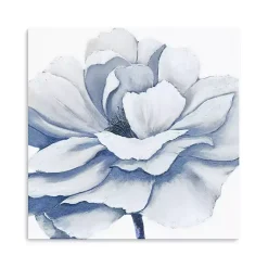 Kirklands Home Canvas Art|Radiant Blue Bloom Canvas Art Print