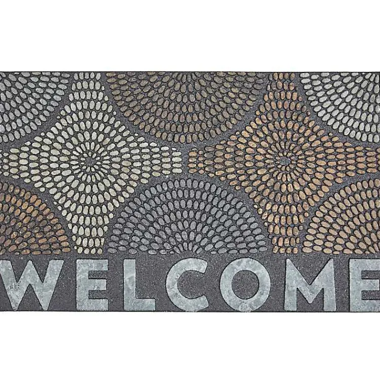Kirklands Home Doormats|Radiant Color Burst Welcome Doormat Multi