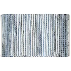 Kirklands Home Accent Rugs|Rag Denim Accent Rug
