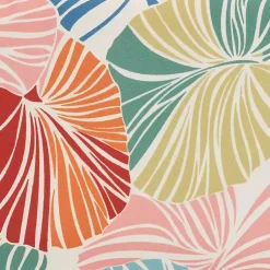 Kirklands Home Outdoor Cushions & Pillows|Rainbow Leaves Outdoor Square Throw Pillow Multi