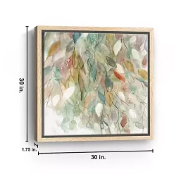 Kirklands Home Canvas Art|Rainy Cascade I Framed Canvas Art Print, 30x30