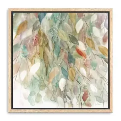 Kirklands Home Canvas Art|Rainy Cascade I Framed Canvas Art Print, 40x40 Multi