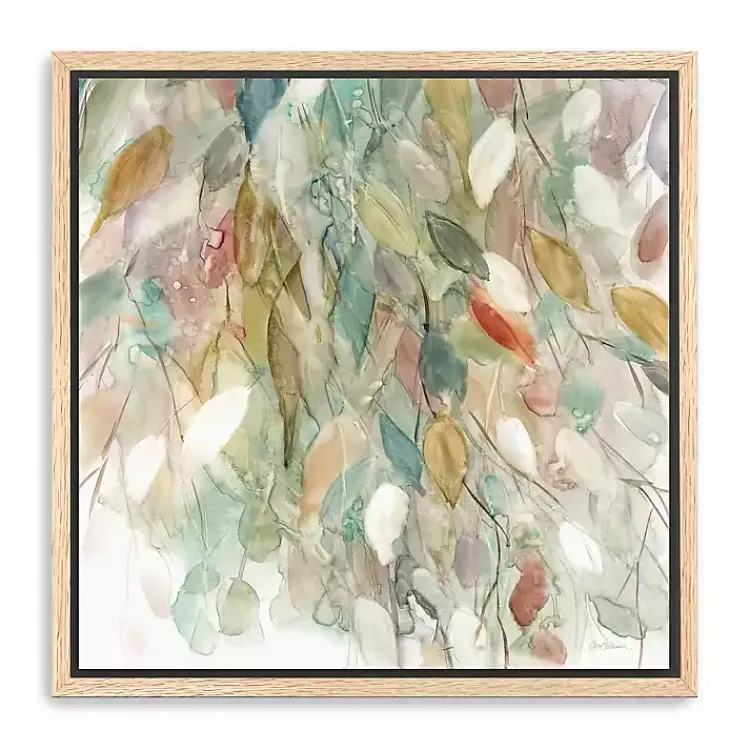 Kirklands Home Canvas Art|Rainy Cascade I Framed Canvas Art Print, 40x40 Multi