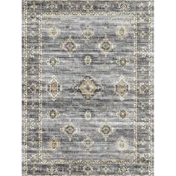 Kirklands Home Area Rugs|Raquel Washable Area Rug, 7x9 Gray