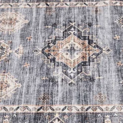 Kirklands Home Area Rugs|Raquel Washable Area Rug, 7x9 Gray