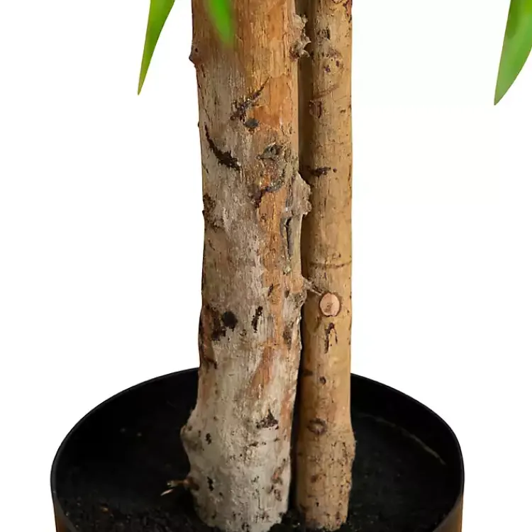 Discount Real Touch Willow Tree in Black Planter, 4 ft. Trees & Topiaries