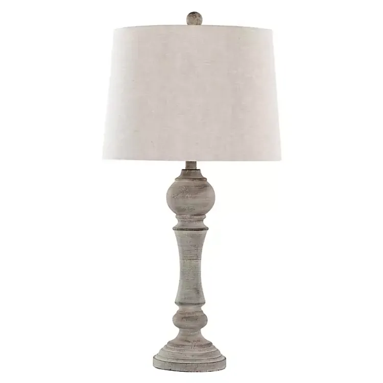 Kirklands Home Table Lamps|Reclaimed Wilton Table Lamps, Set of 2 Gray