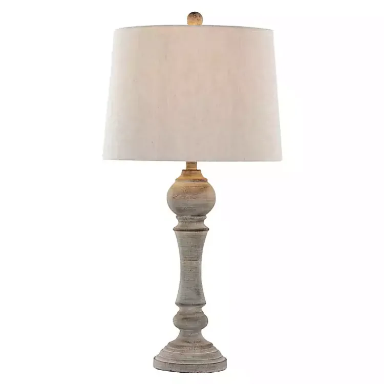 Kirklands Home Table Lamps|Reclaimed Wilton Table Lamps, Set of 2 Gray