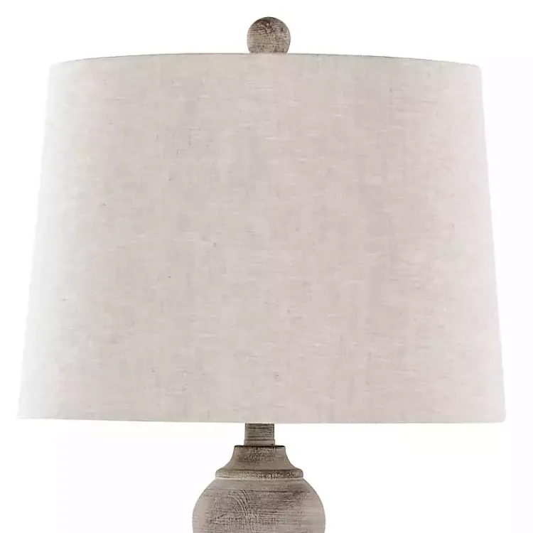 Kirklands Home Table Lamps|Reclaimed Wilton Table Lamps, Set of 2 Gray