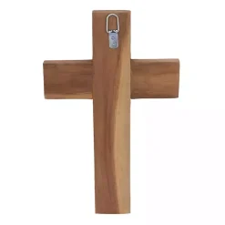 Kirklands Home Wall Plaques|Reclaimed Wood Cross Wall Plaque Brown