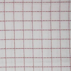 Kirklands Home Kitchen Accessories|Red & White Woven Patterns 5-pc. Dish Towel Set