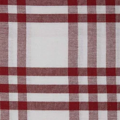 Kirklands Home Kitchen Accessories|Red & White Woven Patterns 5-pc. Dish Towel Set