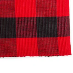 Clearance Red and Black Buffalo Check Placemats, Set of 6 Christmas Dining & Entertaining