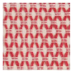 Clearance Red and Ivory Geometric Pillow, 22 in. Pillows