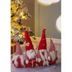 New Red and White Plush Gnome Decoration Christmas Decorations