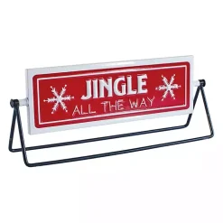 Outlet Red and White Reversible Christmas Signs, Set of 2 Christmas Decorations