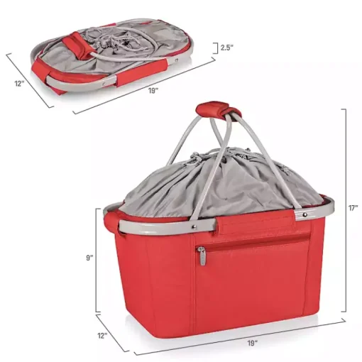 Kirklands Home Serving & Entertaining|Arkansas Razorbacks Cooler Basket Red